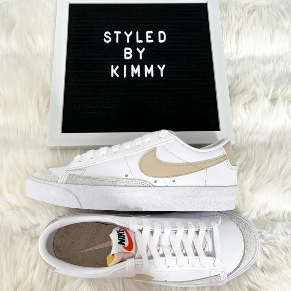 Nike Blazer Low 77 Vintage Sneakers Shoes New Shoe - Picture 4 of 6